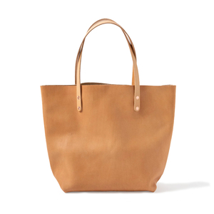 Sac fourre-tout en cuir pleine fleur fait main avec rivets en cuivre rustiques, sangle en cuir de sellerie, durable, grande capacité, sac à bandoulière uni - Product Image 1