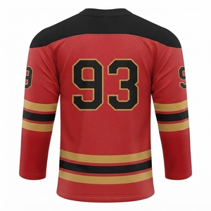 Vente en gros de maillots de hockey sur glace sublimés haut de gamme, collection de tenues d'équipe avec personnalisation de marque, service OEM, solution fabricant - Product Image 5