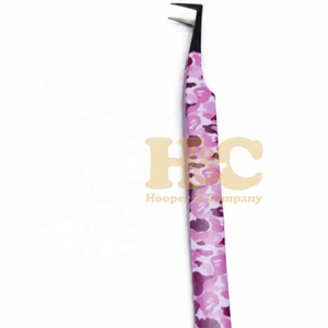 Nouvelles pinces à cils design imprimées sur papier, pinces à extensions de cils en vison durables, vente chaude, pinces à cils avec logo personnalisé - Product Image 5