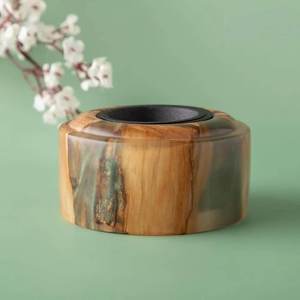 Quemador de Resina de Madera de Incienso Indio Hecho a Mano, Duradero, con Diseño Geométrico de Alambre, Soporte Aromático, Decoración para el Hogar, Uso en Todas las Estaciones - Product Image 3