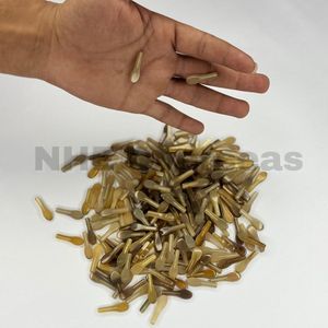 Componentes de Monturas de Gafas Hechas a Mano con Puntas de Cuerno de Búfalo Blanco Natural Premium, Duraderas, Modernas, Artísticas y Coleccionables, NHE Overseas - Product Image 3