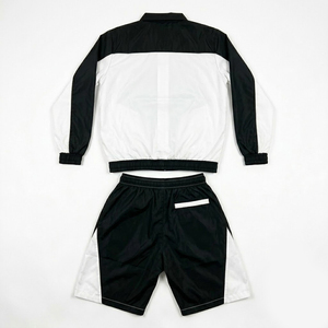 High Quality <b>Summer</b> <b>Men</b> Clothing Jogging Sportswear Sets Tracksuits Nylon Windbreaker Sets Windbreaker <b>Jacket</b> Short Set for <b>Men</b> - Product Image 2