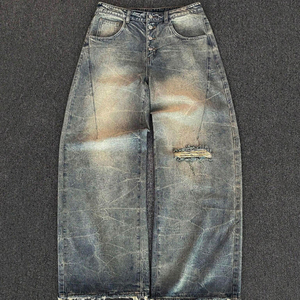 Produit très vendu, tailles régulières, jeans baggy pour femmes, nouvelle arrivée 2026, jeans baggy de qualité supérieure pour femmes adultes - Product Image 3
