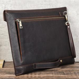 Funda de Piel Auténtica para Portátil, Diseño Vintage, Resistente, con Logotipo Personalizado, para Hombre, Venta al Por Mayor de Fábrica, LS-0259 - Product Image 3