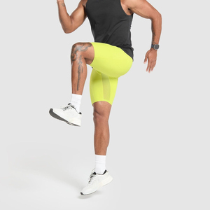 Custom men <b>compression</b> <b>shorts</b> keeping muscles firm during heavy routines with stable fit shaped around men <b>compression</b> <b>shorts</b> - Product Image 5