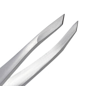 Pince à épiler de luxe en acier inoxydable pour salon et usage domestique, outil de toilettage précis pour l'épilation - Product Image 4