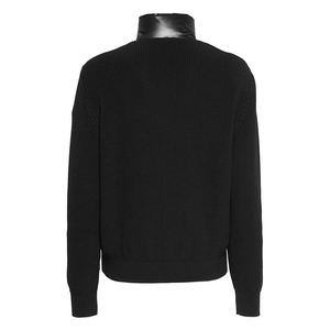 Chaqueta de Punto para Hombre a la Moda, Personalizable en Color, Cuello Alto, Resistente al Viento, Transpirable, con Logotipo Frontal, con Capucha, Informal, para Invierno - Product Image 2