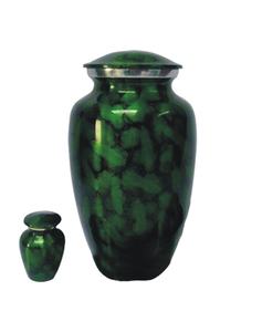 มาอุสเอิร์ทโกศใส่เถ้ากระดูกทองเหลืองมีลายเป็นของแข็งป้องกันการรั่วซึมและทนทานเป็นมิตรกับสิ่งแวดล้อมสำหรับผู้ใหญ่ - Product Image 2