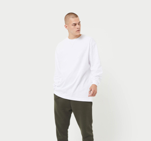 Sudadera Extra Grande Personalizada para Hombre, Sudadera con Hombros Caídos y Cuello Redondo, Sudaderas con y sin Capucha para Hombre - Product Image 2