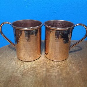 Vente en gros de mugs en cuivre martelé, tasses Moscow Mule en vrac, mugs essentiels pour les barmans, pour restaurants et bars - Product Image 1