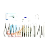 Instruments ophtalmiques réutilisables en acier inoxydable de haute qualité pour la chirurgie d'implantation de micro-lentilles intraoculaires (CATARACTE) ISO/CE