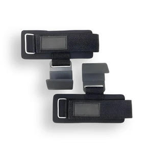 Nayab Industries - Ganchos de Fitness de Alta Resistencia con Correas de Neopreno Ajustables y Cierre de Gancho y Bucle para Protección Integral en Levantamiento de Pesas - Product Image 1