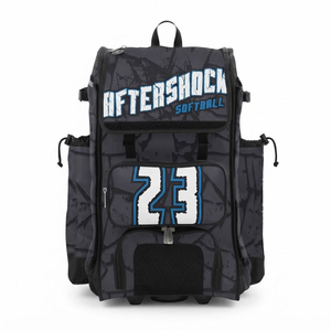 Mochila Profesional para Bate de Béisbol con Gancho para Valla, Compartimento para Zapatos, Soporte para Casco, Múltiples Bolsillos, Color y Tamaño Personalizables para Jugadores - Product Image 1