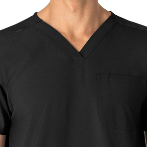 Unisex Medical Scrub Suits Professional Nursing <b>Doctor</b> Uniform <b>Set</b> Hospital Scrubs Manufacturer OEM Custom Embroidery Logo - Product Image 3