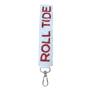 Uniquely Handcrafted Classic Ethnic Beaded Charm Keychain Traditional Indian Woven Nylon Durable Handicraft Skilled Artisans' - Product Image 2