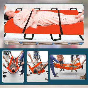 Bolsa de Transporte Plegable para Camilla Blanda, Impermeable, de Nailon, para Transporte de Pacientes y Rescate, con 12 Asas, Suministros Médicos Manuales - Product Image 6