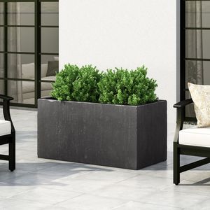 <b>Large</b> Outdoor <b>Square</b> MGO <b>Planter</b> 35 L Capacity Flower Pot & <b>Planter</b> - Product Image 3