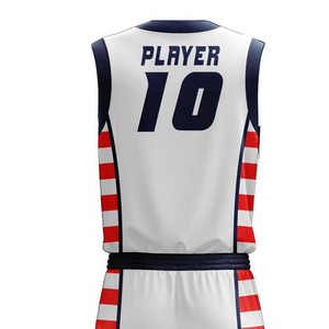 Unisex Basketball Uniforms <b>Athletic</b> Fit 100% Polyester Offering Comfort Durability Professional Style Heat-Transfer Player Name - Product Image 6