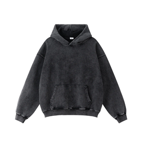 Sudadera con Capucha y Cremallera Personalizada de Felpa Gruesa de 350g, 100% Algodón, Estilo Urbano, Tie-Dye, Logotipo Frontal, Transpirable, Casual, Unisex - Product Image 6