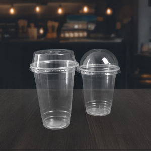 Vasos de plástico PP/PET desechables ecológicos de pared simple para café helado, té y bebidas, venta al por mayor de fábrica. - Product Image 6