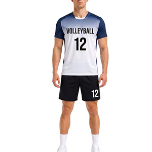 Personalized Custom Design Logo Winter Front Printed Mens <b>Volleyball</b> Jerseys Short Sleeve 100% Polyester Wholesale Uniforms - Product Image 4