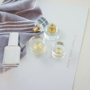 Poignée de tiroir vintage en laiton avec bouton en acrylique, poignée de porte décorative pour intérieur de centre commercial, qualité admirable, vente chaude - Product Image 3