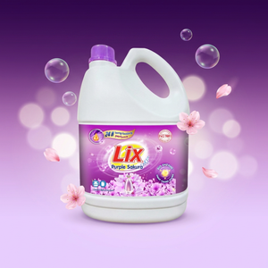 Concentrated Laundry Liquid <b>Detergent</b> with Purple Sakura Fragrance for Household Cleaning OEM and Private Label Supply - Product Image 5