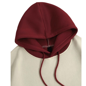 Sweat-shirt à capuche oversize personnalisé en coton doux, coupe décontractée, en molleton épais, usine OEM ODM - Product Image 4