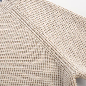 Pull en molleton tricoté pour homme, hiver, uni, manches longues, décontracté, sport, vêtements pour homme, mélange de coton - Product Image 4