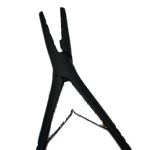 Pinzas de Sellado de Cinta de Queratina de Acero Inoxidable Profesionales Ariston International para Extensiones de Cabello, Uso Comercial AI-HEPK-009 - Product Image 6