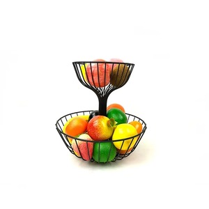 Antique Finished Metal <b>Wire</b> Fruit <b>Basket</b> Stylish Folding <b>Storage</b> <b>Basket</b> <b>for</b> Food <b>Storage</b> Low Price From India - Product Image 2