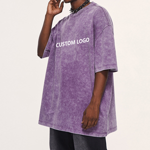 T-shirts Homme Délavés à l'Acide Nouvelle Collection Très Demandée – Nouveau Design Respirant et Confortable – Vente en Gros - Product Image 4