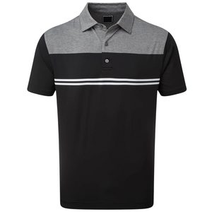 Chemise à manches courtes unie pour homme, décontractée, tricotée, coupe classique, 100% polyester, séchage rapide - Product Image 6