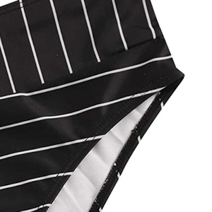 Conjuntos de natación para mujer, traje de baño bikini para niñas, conjunto de traje de baño elegante con hombros descubiertos - Product Image 2