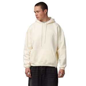 Sweat à capuche personnalisé en molleton 100 % coton de qualité supérieure pour hommes et femmes, avec poche et motif en relief, style streetwear, imperméable et coupe-vent - Product Image 1