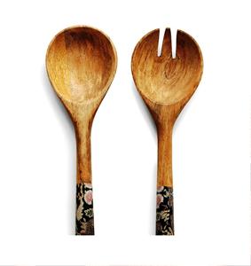 Juego de utensilios para ensalada de lujo, ecológico, apto para lavavajillas, utensilios para ensalada para el hogar y la cocina, hecho en India - Product Image 6