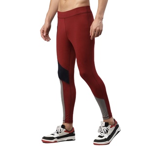 Leggings de compression multicolores de haute qualité hommes nouveau Design Logo personnalisé Leggings de gymnastique vêtements de sport pantalons de Yoga pour hommes BY BS 2026 - Product Image 3