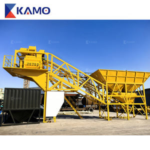 Stasiun Pencampur Beton Portabel Ringkas dengan <span class=keywords><strong>Mixer</strong></span> Poros Ganda untuk Proyek Beton Siap Pakai dan Infrastruktur - Product Image 6