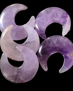 Cristal Natural para Meditación Espiritual, Gema Auténtica Tallada en Forma de Luna, Decoración de Moda, Regalo, Tallado a Mano, Mejor Calidad - Product Image 3