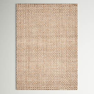 Alfombra de yute tejida a mano de fibra natural de Color sólido, alfombra de área ecológica, herramienta de torneado ecológica - Product Image 1