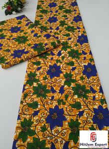 Tissu en coton imprimé africain de qualité supérieure de Freetown pour vêtements traditionnels et décoration intérieure - Product Image 5