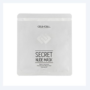 Mascarilla facial coreana de lámina de oro Cell By Cell Secret Nude Mask, 5 unidades, para piel de cristal - Product Image 3