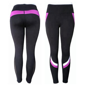 Leggings de yoga sans couture pour femme, taille haute, effet push-up, longueur cheville, en Spandex/Nylon, écologiques, pour la gym et le sport - Product Image 1