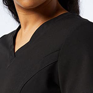 Unisex Classic V Neck Denim Medical Scrub <b>Set</b> Hospital Nurse Uniform <b>Doctor</b> Workwear Cotton Blends - Product Image 6