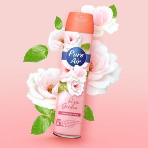 Aromatizante en Aerosol para el Hogar, 280 ml, Ecológico, Aroma a Jardín de Rosas, Eliminador de Olores de Larga Duración, 24 Meses de Vida Útil - Product Image 1