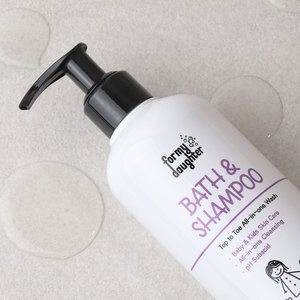 [NARIS Solution] Para mi hija, champú y baño todo en uno de 500 ml, hipoalergénico, sin lágrimas y seguro para recién nacidos e infantes - Product Image 1