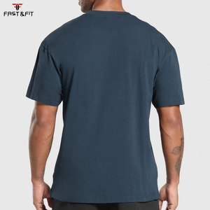 Camiseta Casual de Manga Corta para Hombre, Tejido de Punto Sólido, 180g, Algodón, con Diseño en Blanco para Impresión Digital, Estilo Urbano - Product Image 2