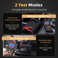 Nuevo Probador de Baterías de Auto BT298 6V 12V 24V, Analizador Profesional de Vida Útil, Resistencia Interna, Corriente y Capacidad de Baterías Automotrices