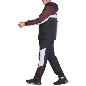 Ensemble veste et pantalon coupe-vent respirant avec doublure en mesh pour une meilleure circulation de l'air - Product Image 2