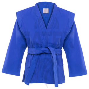 Uniforme de Sambo de haute qualité 100% coton Combinaison de lutte russe Sports Judo Gi Sambo Kimono Ensembles Respirant Séchage rapide - Product Image 3